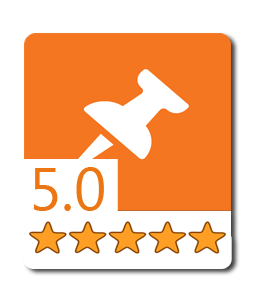 5.0 Stars on Thumbtack